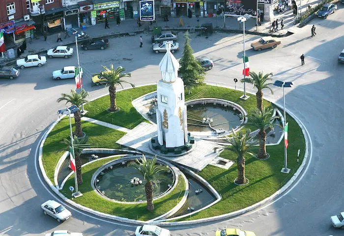 میدان مرکزشهر قائمشهر 145215216316311