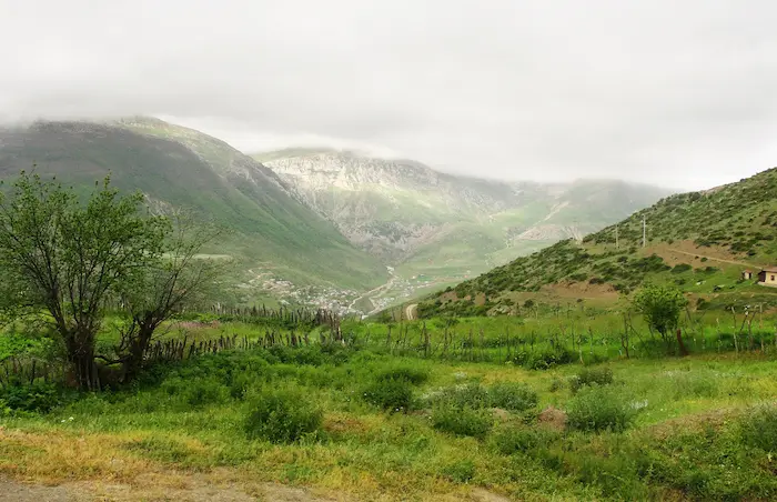 کوهستان و دشت های سرسبز روستای دراسله مازندران 485674