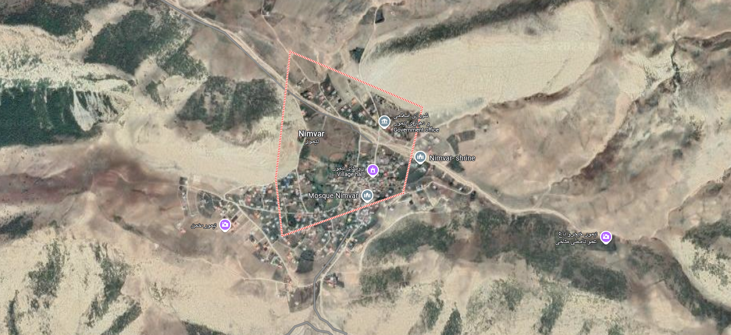 نقشه گوگل مپ روستای نیمور در بهشهر 3857483741