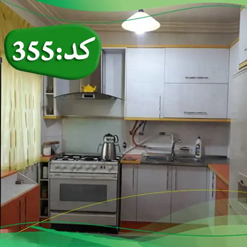 آشپزخانه با کابینت های ام دی اف و گاز ویلا در سوادکوه 4876685746