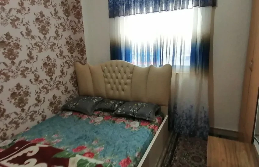 اتاق مستر با تخت خواب دو نفره آپارتمان در اصفهان 376543455378