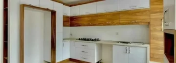 کابینت های چوبی آشپزخانه باغ ویلا در قائم شهر 54465656544